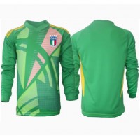 Camiseta Italia Portero Segunda Equipación Replica Eurocopa 2024 mangas largas